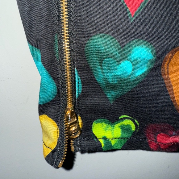 PRE-OWNED - Versace Printed Cotton Denim Jeans - Size 28 IT - 6 US - Picture 7 of 11